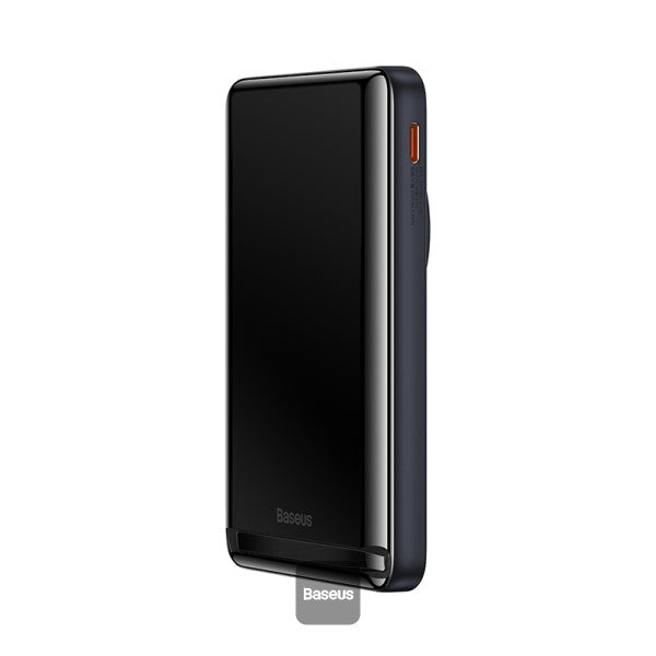 Baseus Magnetic Bracket Wireless Fast Charge Power Bank 10000mAh 20W  (With Baseus Xiaobai series fast charging Cable Type-C to Type-C 60W(20V/3A) Baseus Magnetic Bracket Wireless Fast Charge Power Bank 10000mAh 20W  (With Baseus Xiaobai series fast charging Cable Type-C to Type-C 60W(20V/3A)
